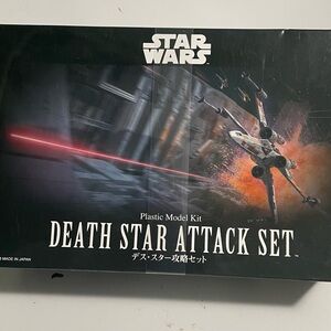 BANDAI Star Wars 1/144 DEATH STAR ATTACK SET Plastic Model Kit New Sealed
